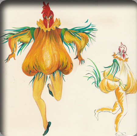 Costume Arbeau dindon Costume Arbeau dindon