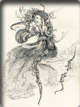 La Reine de la Montagne de cuivre La Reine de la Montagne de cuivre