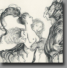 Détail de 'Rencontre cavalière' Détail de 'Rencontre cavalière'